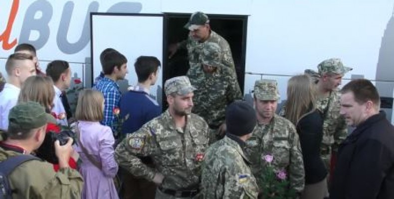 Бійці легендарного 41-го батальйону повернулися на Чернігівщину