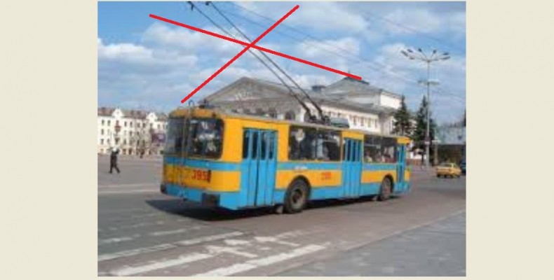 Через не виїзд тролейбусів у Чернігові люди запізнилися на свою роботу