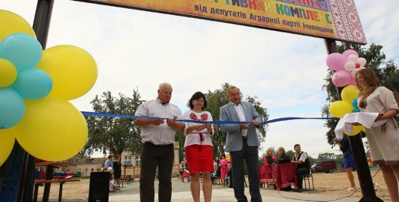 Новий спортивний комплекс для дітей відкрився на Чернігівщині