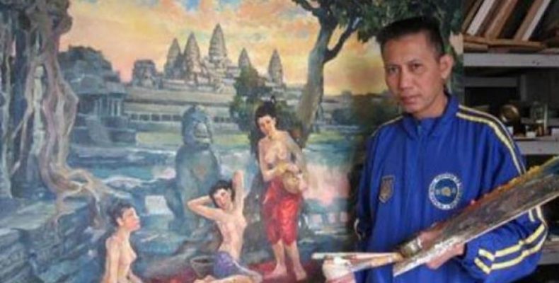 Камбоджійська виставка дивовижних картин відкрилася у Чернігові