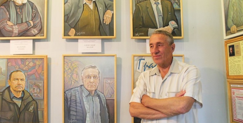 Білоруський художник відтворив фарбами своє українське коріння