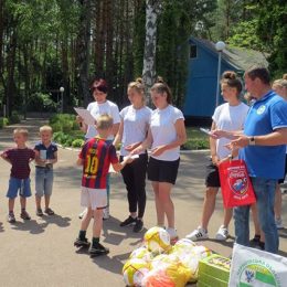 «Веселий урок футболу» для дітей-сиріт відбувся на Чернігівщині
