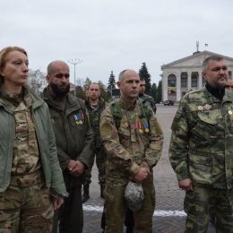 На Чернігівщині з Вірою, Надією, Любов'ю вшанували капеланів