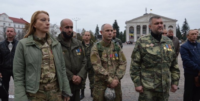 На Чернігівщині з Вірою, Надією, Любов'ю вшанували капеланів