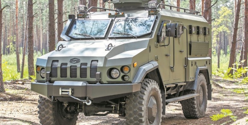 Вітчизняний протимінний бронеавтомобіль «Варта» з балістичним захистом