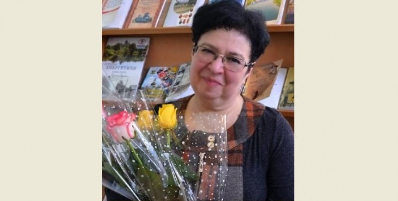 Чернігівські бібліотекарі вітають свою колегу з високою відзнакою