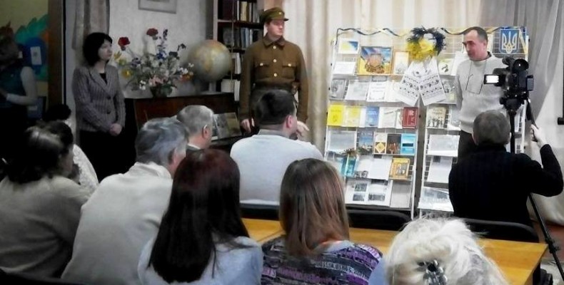 У День Соборності презентували книгу Віктора Моренця у Прилуках