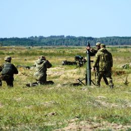 На полігоні випробували нові зразки озброєння та військової техніки
