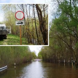 Розмивів автодороги від паводкових вод немає