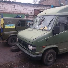Волонтери С14 передали на фронт «швидку допомогу»