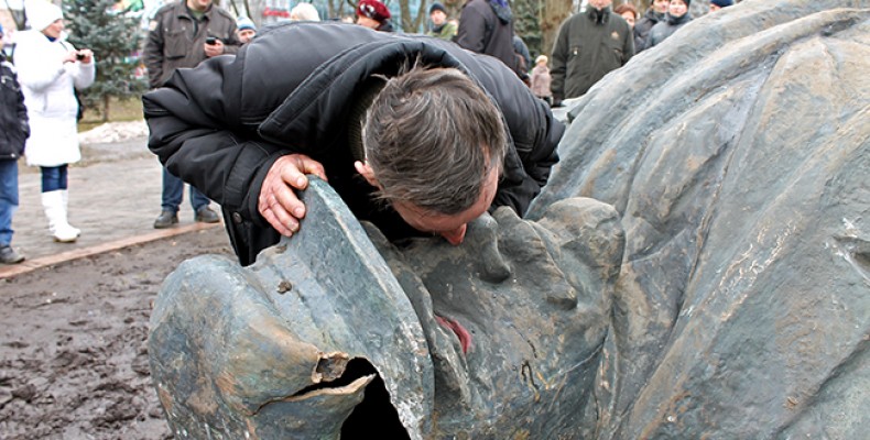 50 кг бронзи з пам`ятника Леніну викрав на пам`ять чернігівець