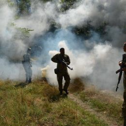 Тактично-військовий вишкіл відбувся для бійців поблизу Чернігова