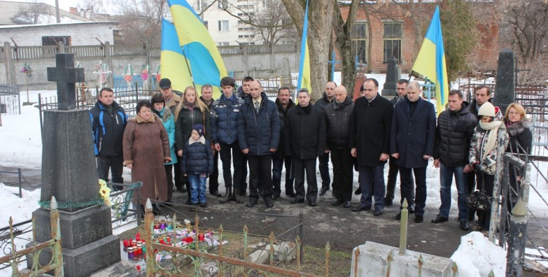 На Чернігівщині вшанували пам'ять загиблого за Україну студента