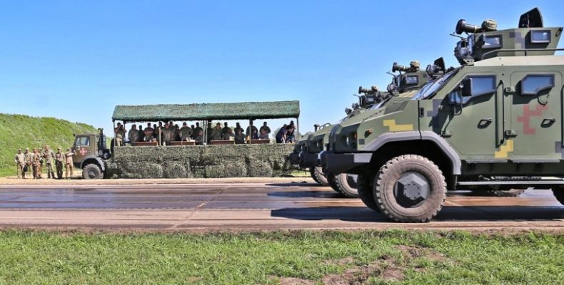 Армійці тренувалися перед Військовим Парадом до Дня Незалежності України