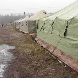 Сухо і тепло. Польовий табір готовий до прийому підрозділів