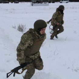 Бойову майстерність удосконалювали військові Президентського полку