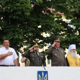 Новобранці склали присягу у Чернігові під патронатом московської церкви