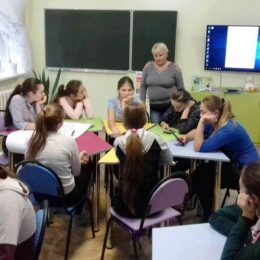 Ліцеїсти у Чернігові дізнавалися про те, як створити затишок взимку