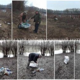 200 мішків сміття на берегах річок зібрав рибоохоронний патруль