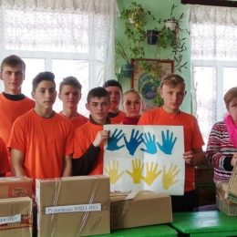 У сільській школі на Чернігівщині діє волонтерський загін «Ватра»