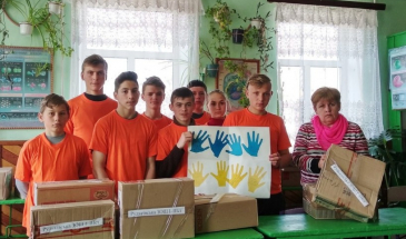 У сільській школі на Чернігівщині діє волонтерський загін «Ватра»