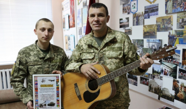 Деснянські військові – кращі в номінації авторської пісні