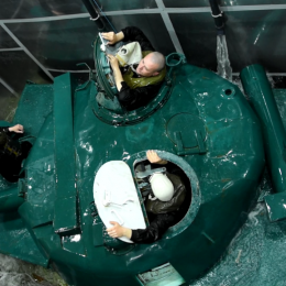 Підводний полігон для танкістів створили на Чернігівщині