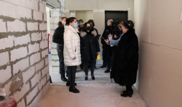 Будівництво амбулаторії у Халявині перевірила Анна Коваленко
