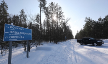 Добрянські лісівники визволяли зі снігового полону навколишні села