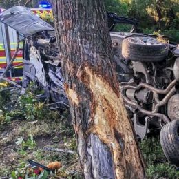 Автомобіль «BMW» врізався в дерево: водій загинув