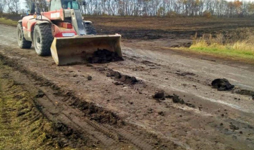Проїзну частину автодоріг забруднює сільгосптехніка