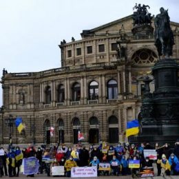 Масові акції на підтримку України провели у Німеччині