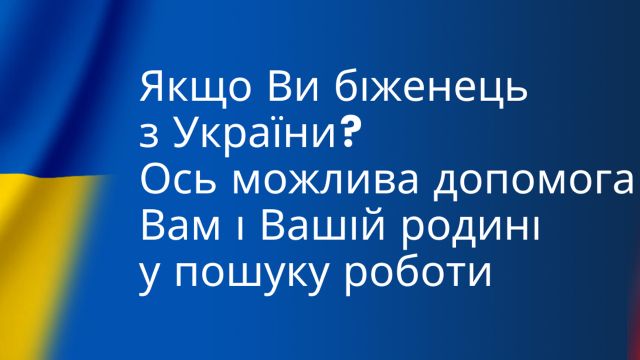 Для працевлаштування біженців за кордоном створили сайт