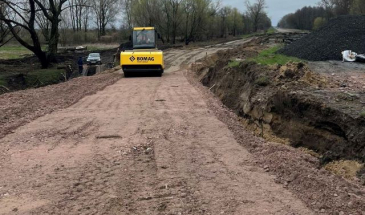 Зруйновані війною дороги та мости відновлюють на Чернігівщині
