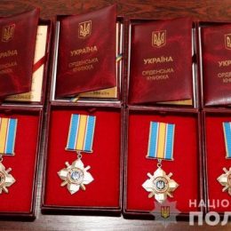 За мужність нагороджені (посмертно) п’ятеро поліцейських із Чернігова