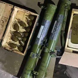 Російські окупанти приховали на прикордонні Чернігівщини арсенал зброї