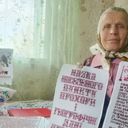 Історію рідного села вишиває на полотні мешканка Чернігівщини