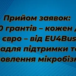 Задля підтримки й відновлення мікробізнесу виділяють гранти