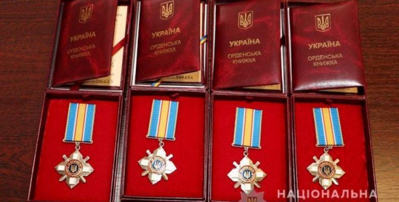 За мужність нагороджені (посмертно) п’ятеро поліцейських із Чернігова