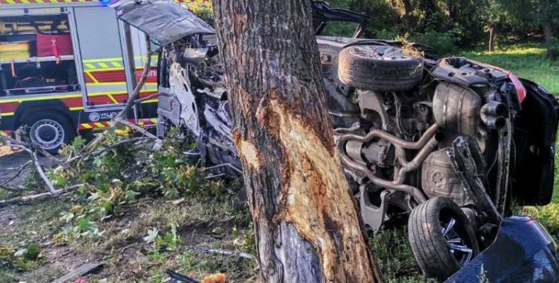 Автомобіль «BMW» врізався в дерево: водій загинув