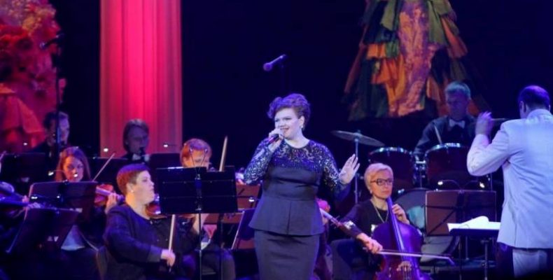 Натхненний настрій співачки передавався глядачам