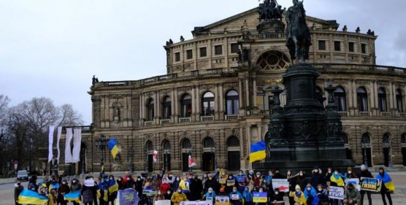 Масові акції на підтримку України провели у Німеччині