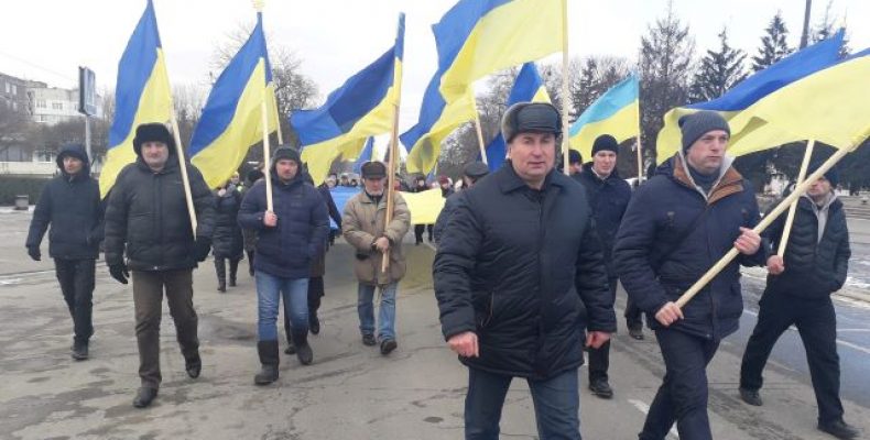 Росіянам не вдасться поставити українців на коліна. Мітинг на Чернігівщині