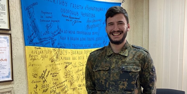 Доброволець з Чернігова, який втратив на війні ногу, мріє стати генералом