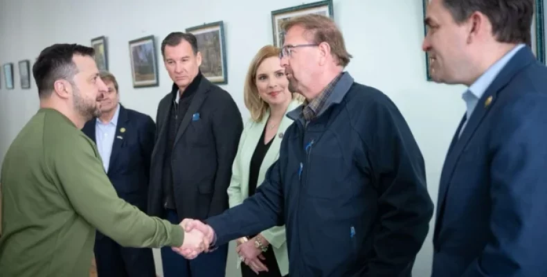Президент України зустрівся на Чернігівщині з делегацією Конгресу США