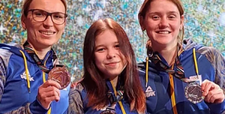 Олена Костевич із Чернігова здобула три нагороди на чемпіонаті Європи з кульової стрільби