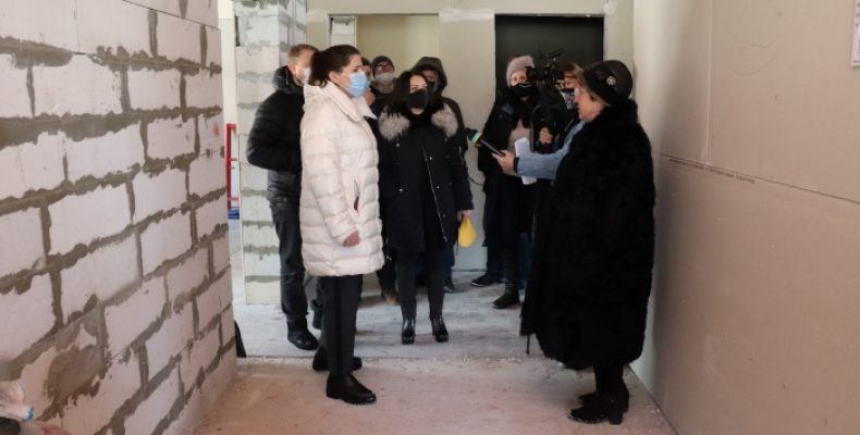 Будівництво амбулаторії у Халявині перевірила Анна Коваленко