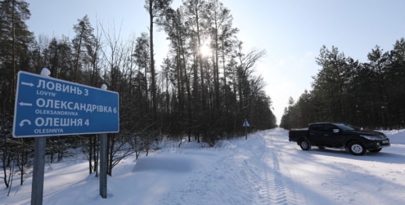Добрянські лісівники визволяли зі снігового полону навколишні села