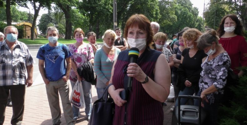 У торфодобувників Чернігівщини урвався терпець