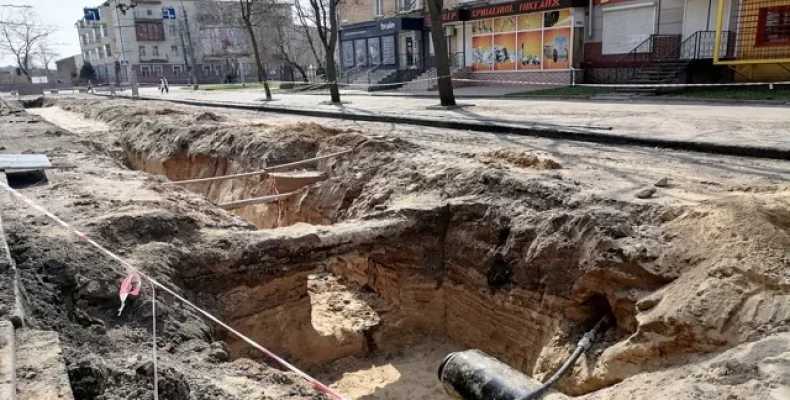 Межу давнього Чернігова знайшли археологи під час земляних робіт